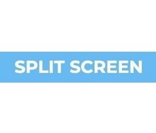 Logo Split Screen